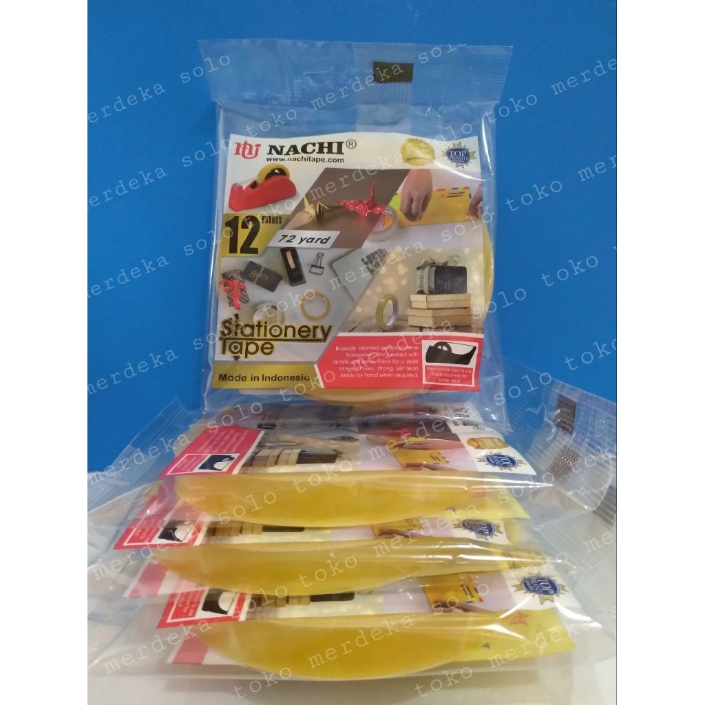 

Isolasi Nachi 1/2×72 Bening