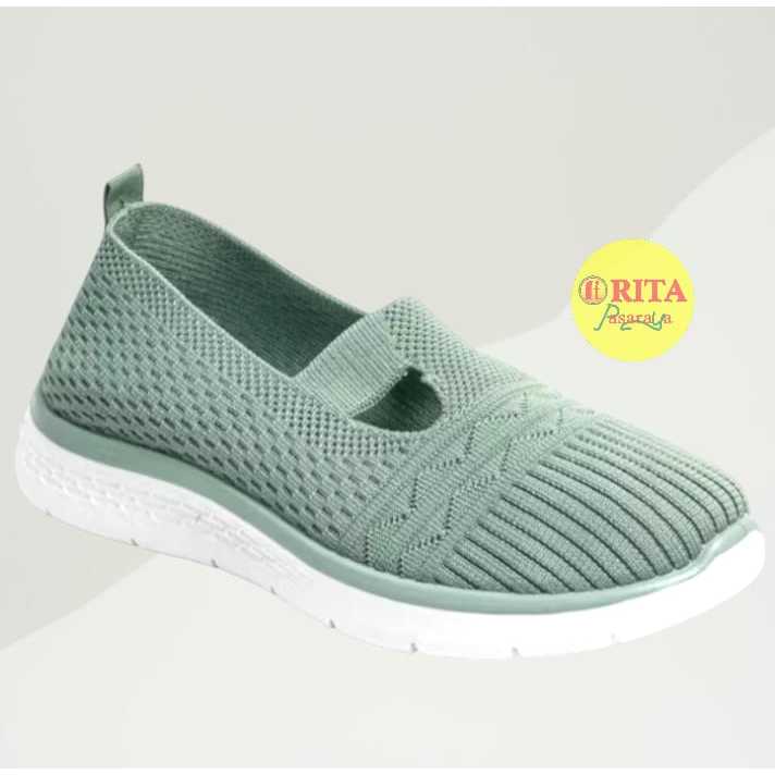 Dr Kevin Sepatu Slip On / Slip On Rajut