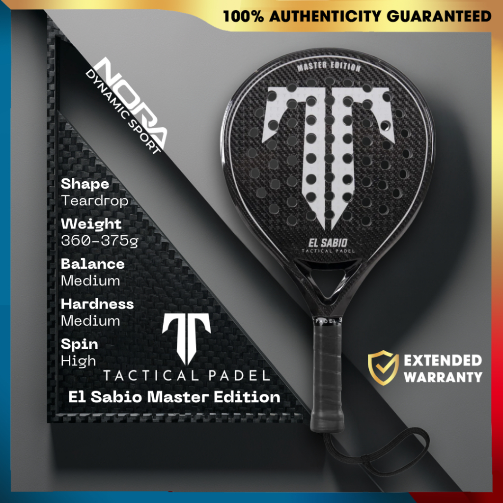 Tactical El Sabio Master Edition Raket Padel 