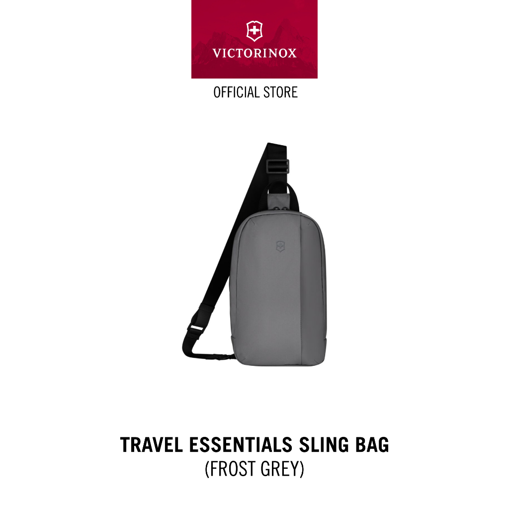 Victorinox Travel Essentials, Tas Selempang, Abu-Abu