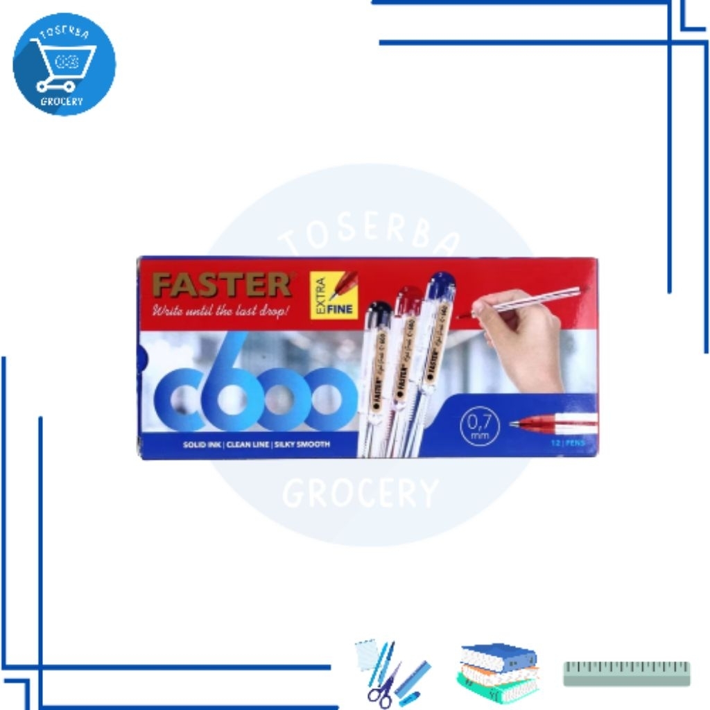 

Pulpen Faster C600 0.7mm