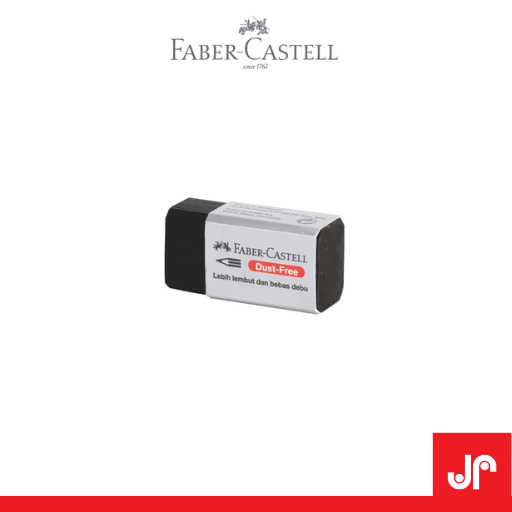 

FABER CASTELL ERASER DUST FREE 7171 SMALL & MEDIUM BLACK / PENGHAPUS HITAM FABER CASTELL