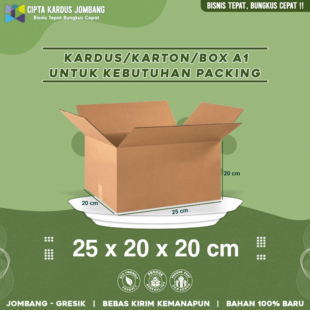 

Kardus Packing 25x20x20 | Box packing | Karton Packing