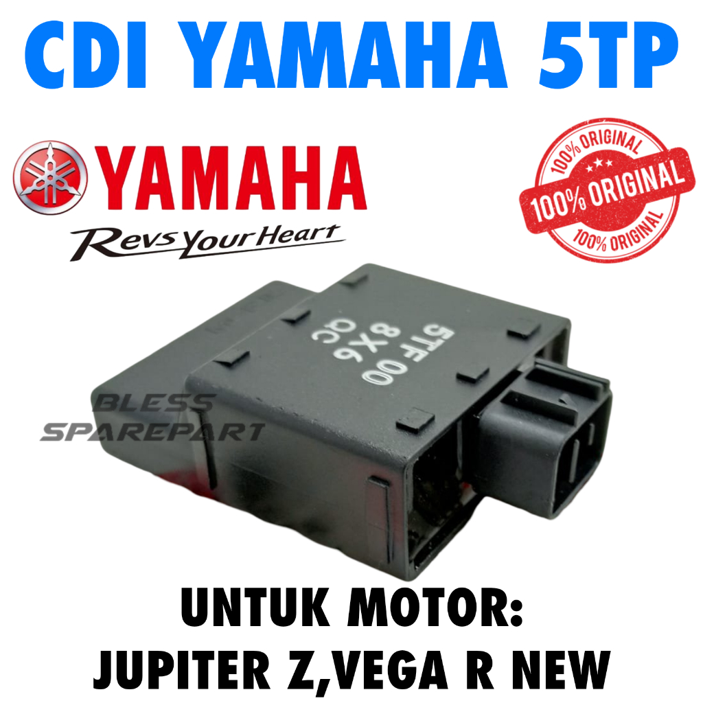 ORIGINAL GRANSI CDI KODE 5TP MOTOR YAMAHA JUPITER Z, JUPITER Z BURHAM, VEGA R NEW,MIO LAMA PRESISI.