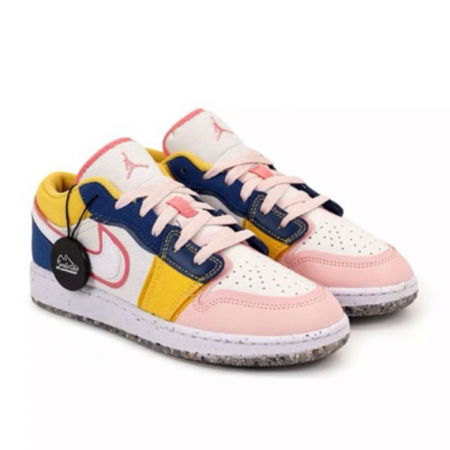 jordan 1 low SE multi canvas GS