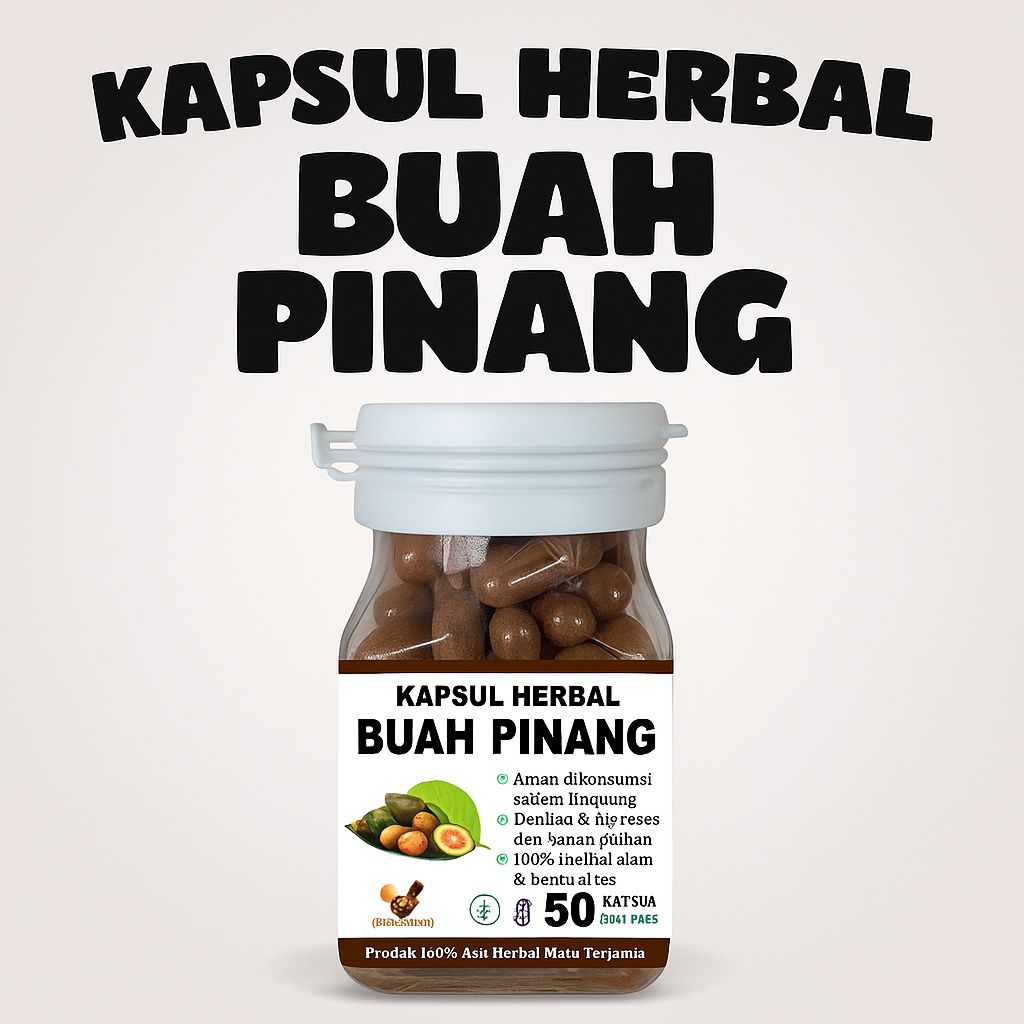 KAPSUL HERBAL BUAH PINANG