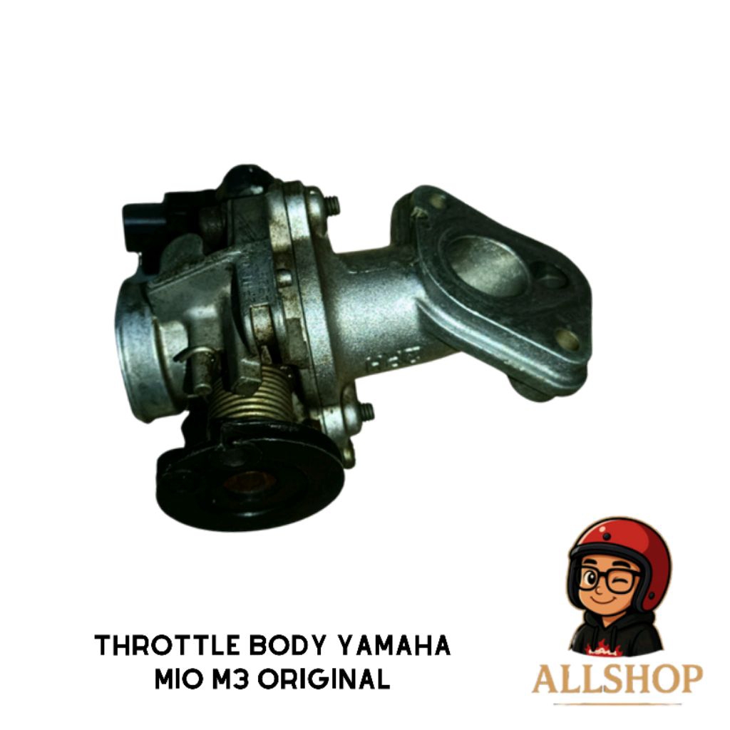 Throttle Body Mio M3 Original Bekas Copotan Motor