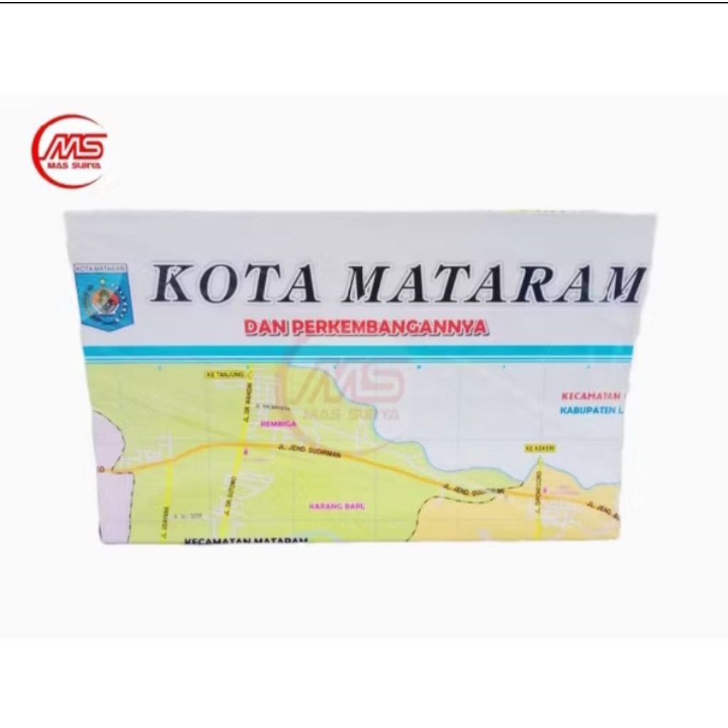 

Peta Kota Mataram (Lipat Besar)