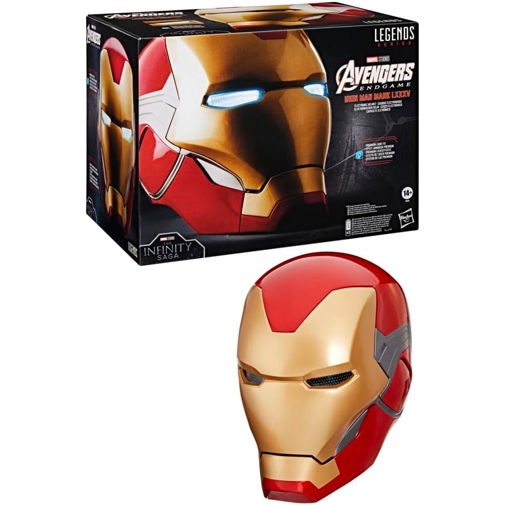 ORIGINAL Avengers Marvel Legends Gear Life Size Prop Replica Endgame - Iron Man Mark LXXXV Helmet