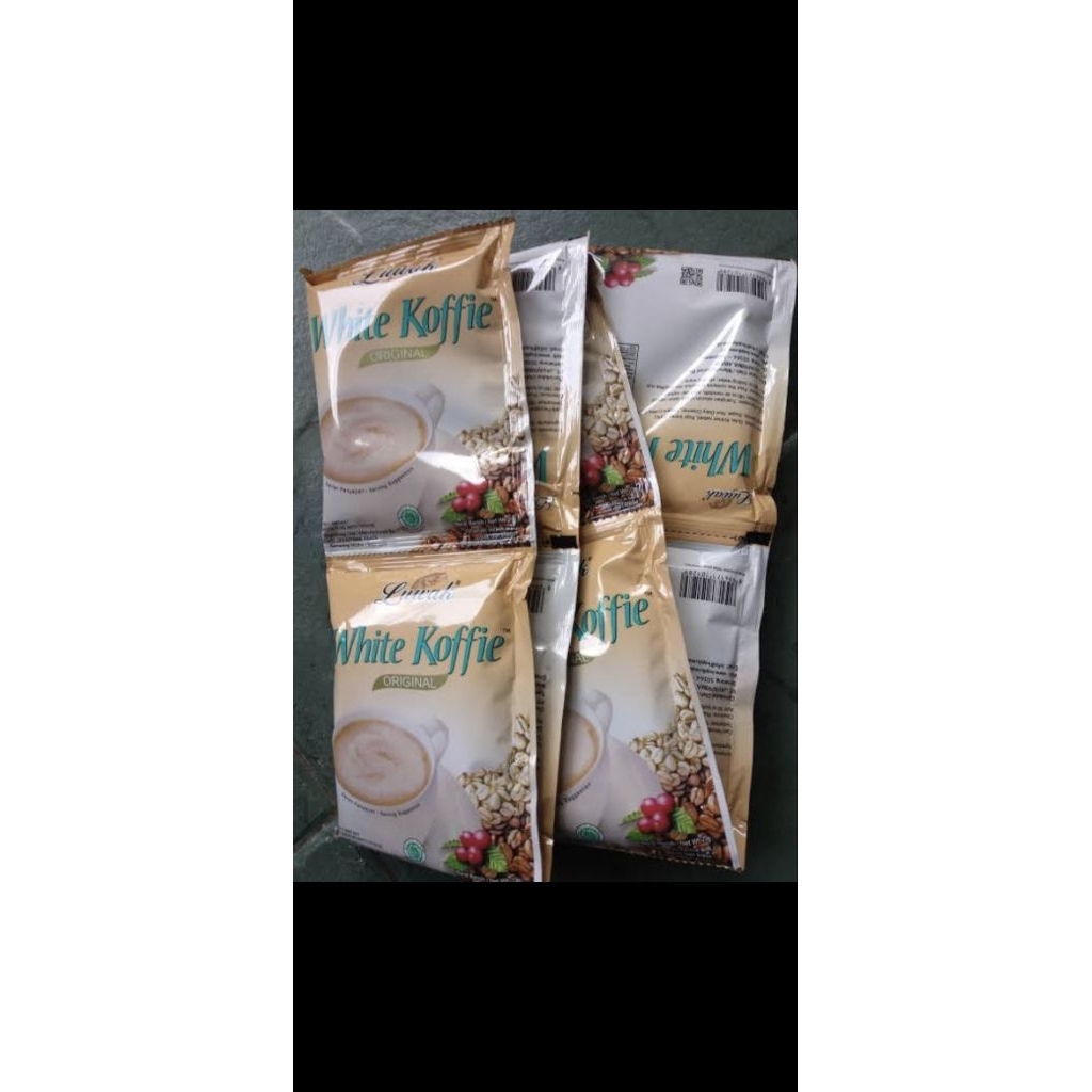 

Kopi Luwak White Koffie original 1 renceng isi 10 sachet