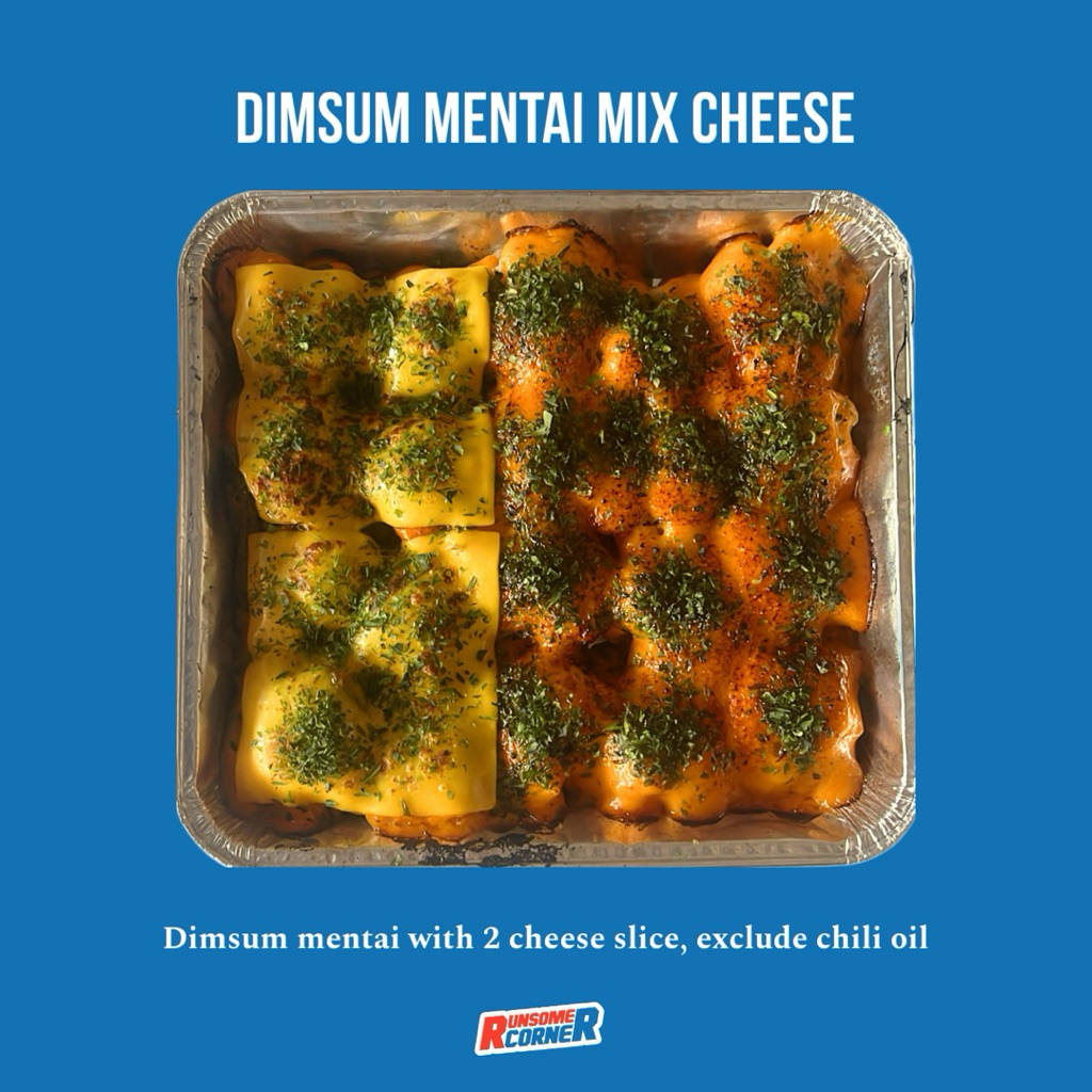 

Dimsum Mentai Mix Cheese isi 20 pcs (exclude chili oil)