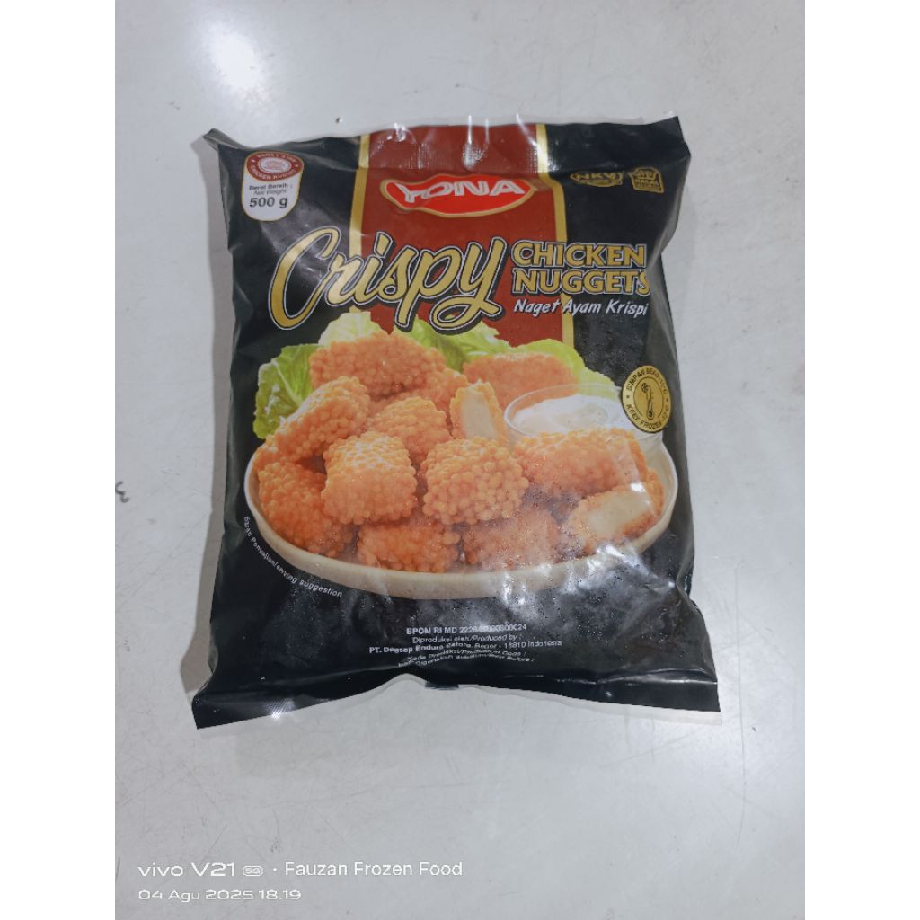 

Yona Crispy Chicken Nugget 500gram