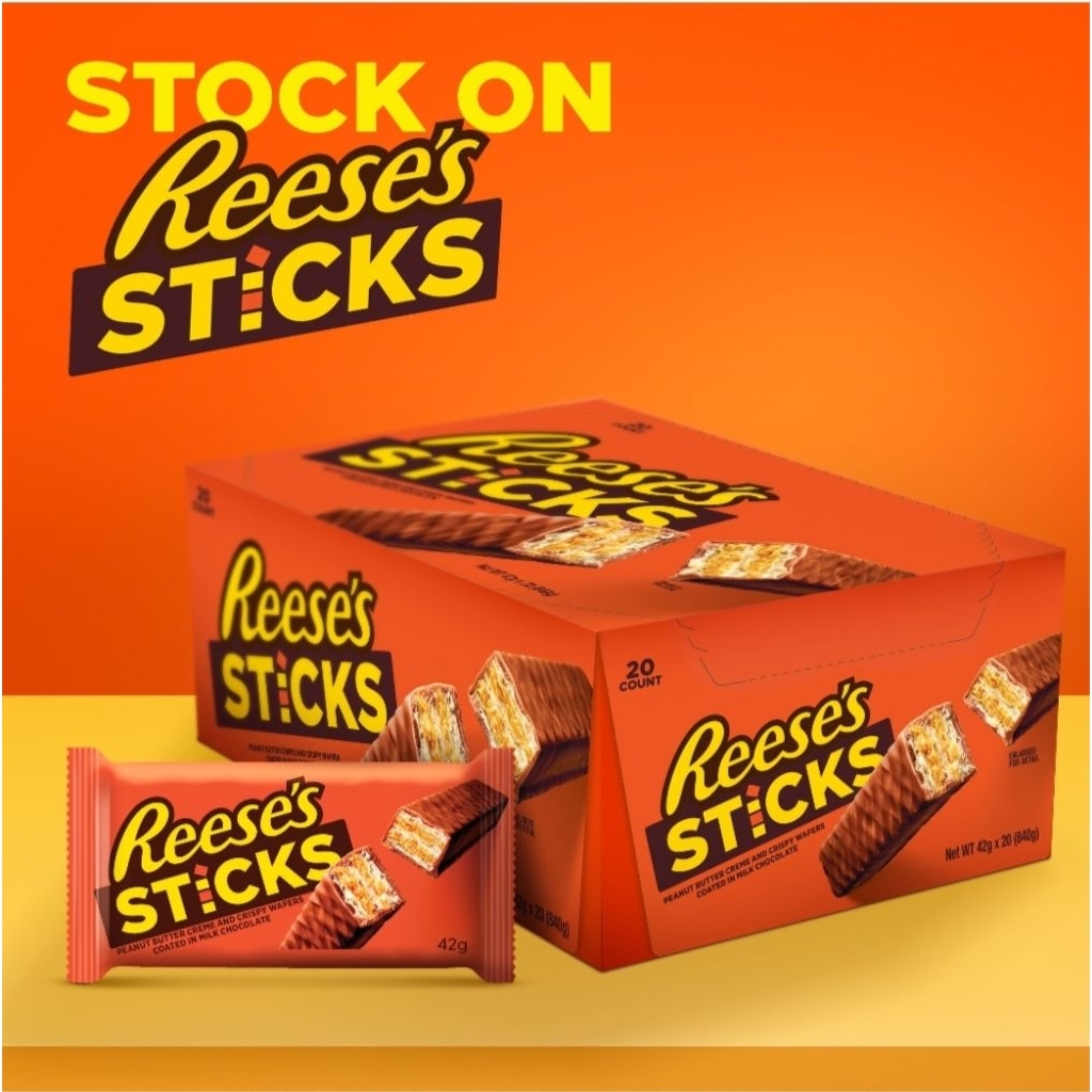 

REESE’S STICKS MADE IN USA