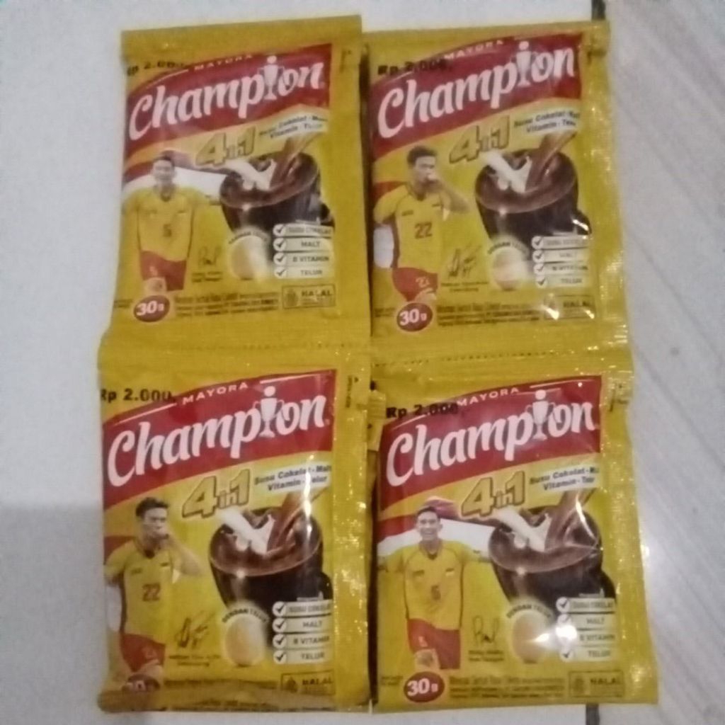 

Champion rencengan (30g x 10 sachet)