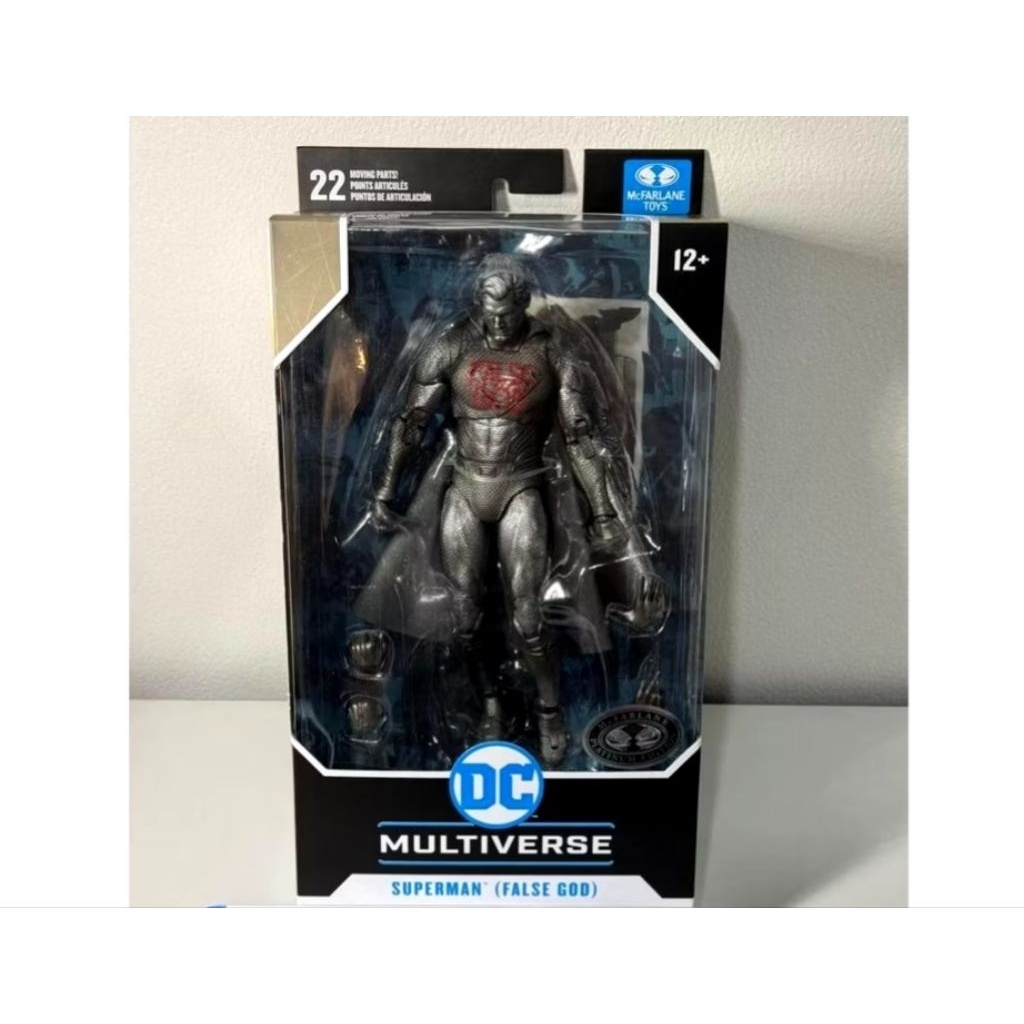 McFarlane DC Multiverse BVS Superman False God Action Figure Platinum Edition