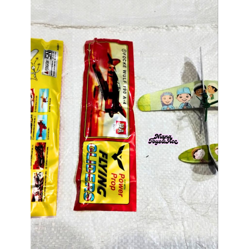 120 pcs MAINAN PESAWAT BUSA pesawat rakit Styrofoam/gabus