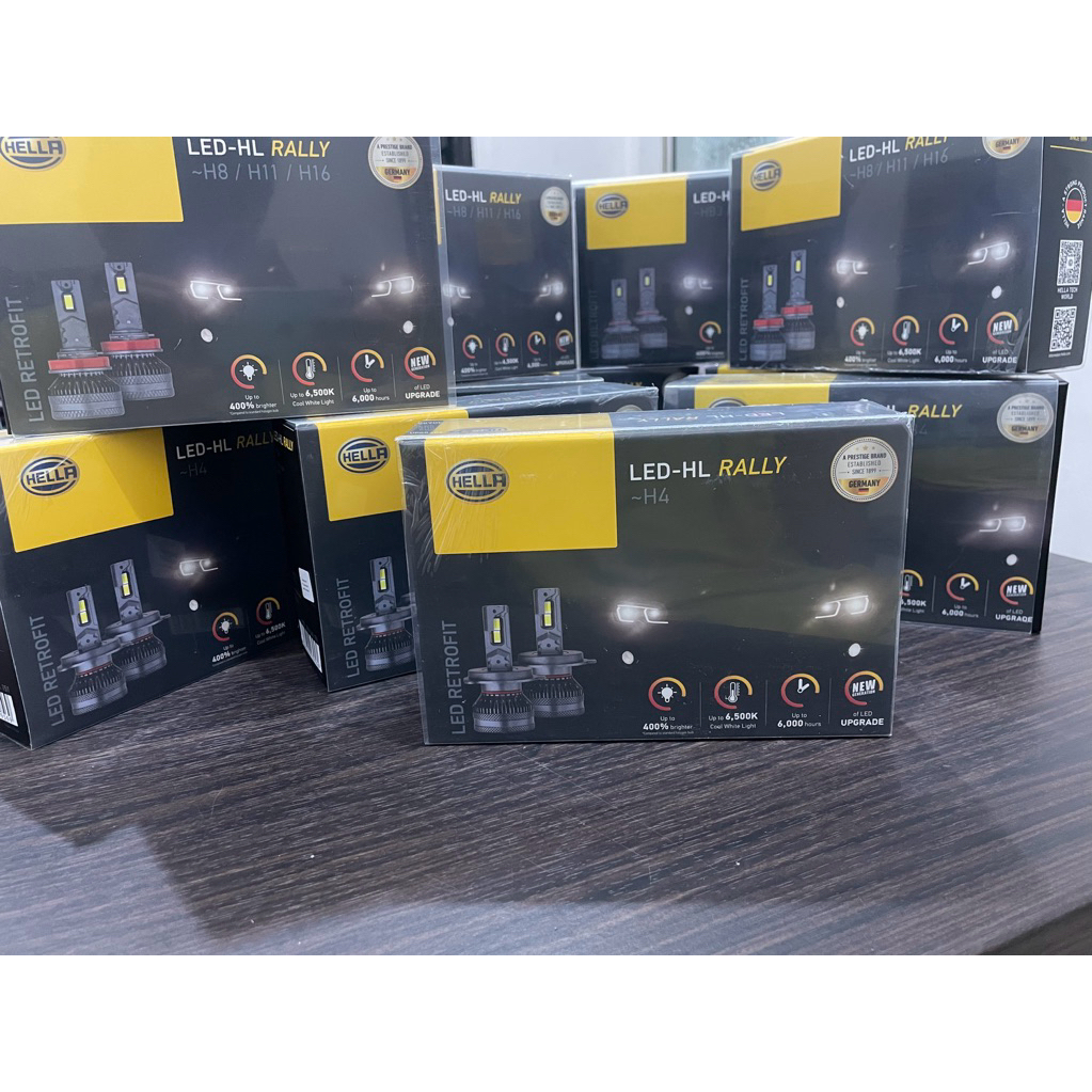 bohlam lampu led hella rally h4 65w