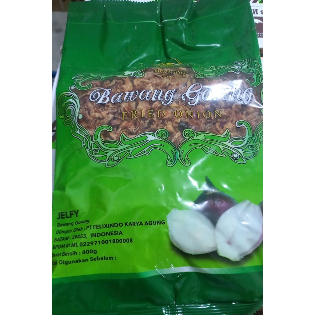 

BAWANG GORENG FRIED ONION 400G