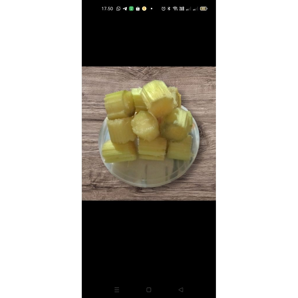 

tebu kupas segar, 200 gram