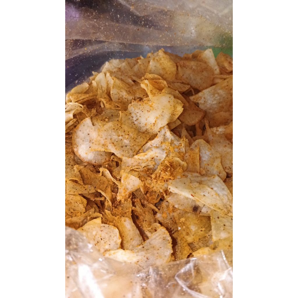 

Keripik Singkong Telur Asin (Large & Extra large)