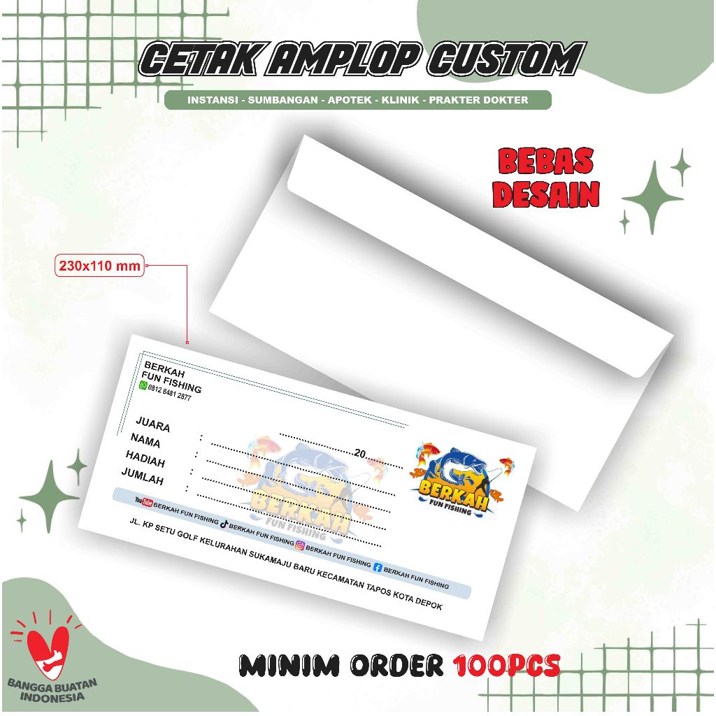 

CETAK AMPLOP PUTIH CUSTOM PERUSUHAAN | INSTASI | SEKOLAH | KANTOR | SUMBANGAN