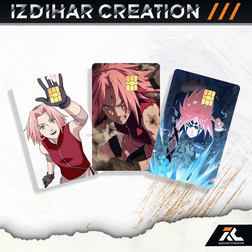 

Stiker Kartu Atm Sticker Kartu Atm Emoney Flazz Tema Sakura Laminasi Glosy