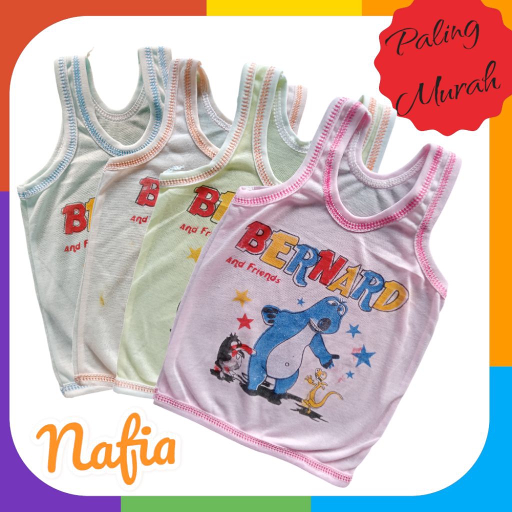 SINGLET ANAK , BAYI , KARAKTER , MURAH