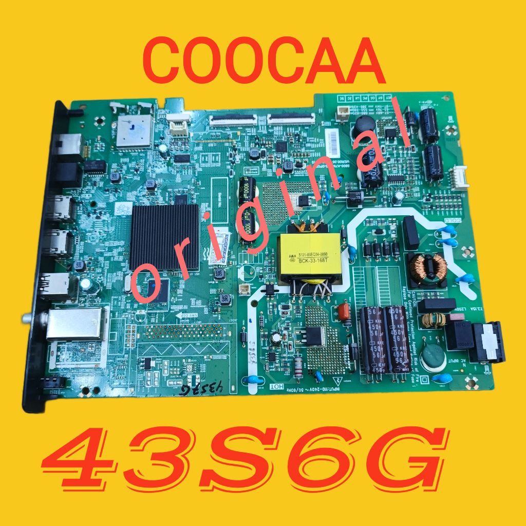 mainboard tv coocaa 43s6g - motherboard tv coocaa 43s6g - mobo tv coocaa 43s6g - mb coocaa 43s6g
