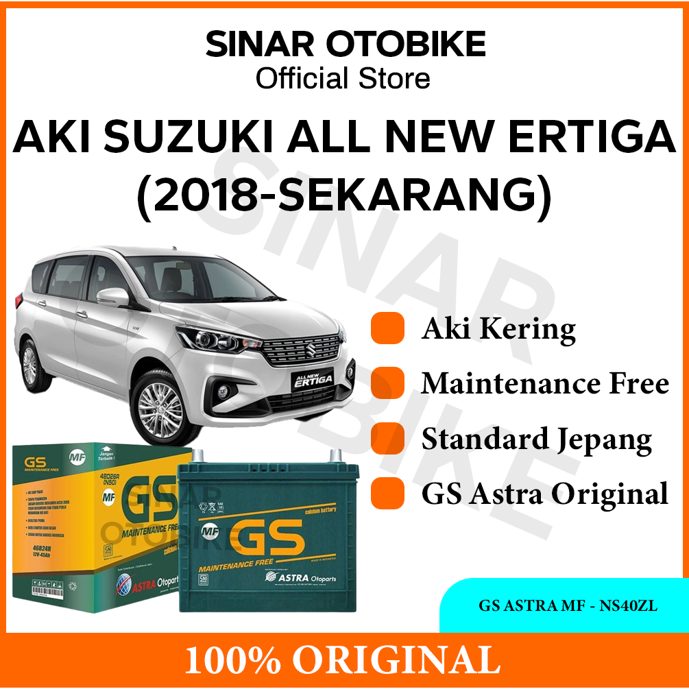 AKI ALL NEW ERTIGA GS ASTRA MF KERING - NS40ZL