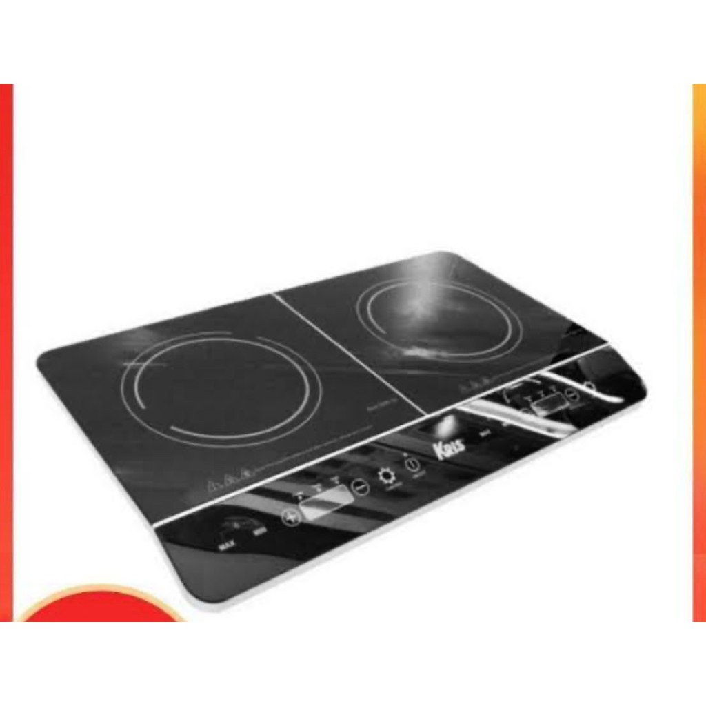 kompor listrik dua tungku