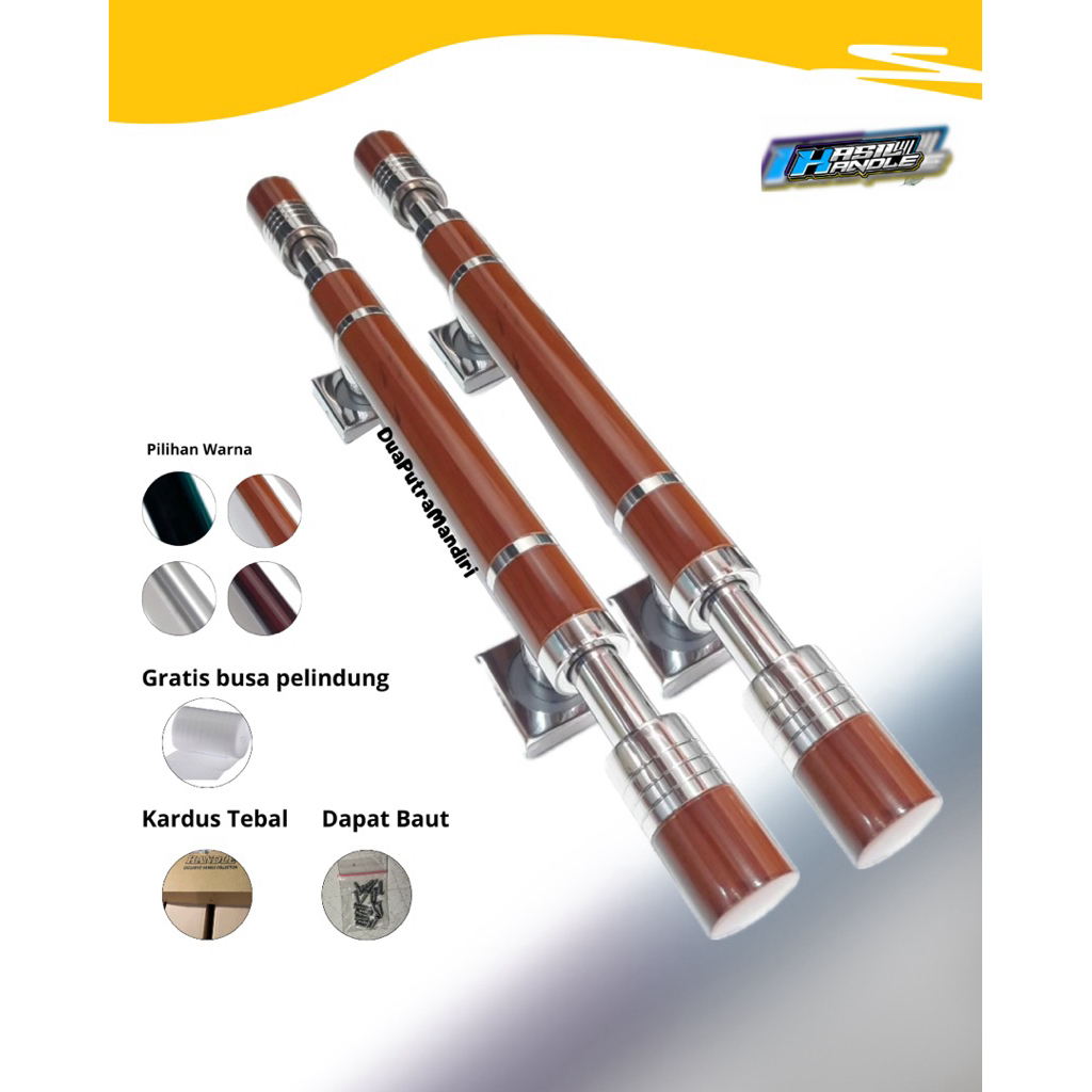 Gagang Pintu Rumah Modern Handle Pintu Minimalis Mewah Pegangan Pintu Model Barbel
