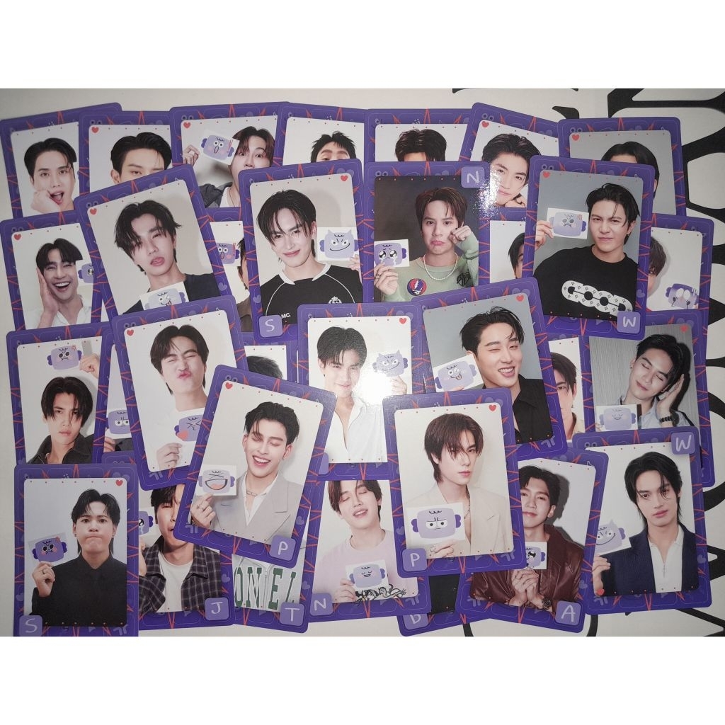 Collectible Random Card Mood Quest Pond Phuwin Nanon William Est Aou Boom Book Boun Joss Gemini Four