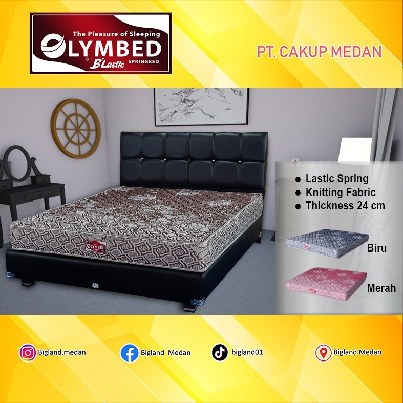 Springbed bigland olymbed 6 kaki 5 kaki