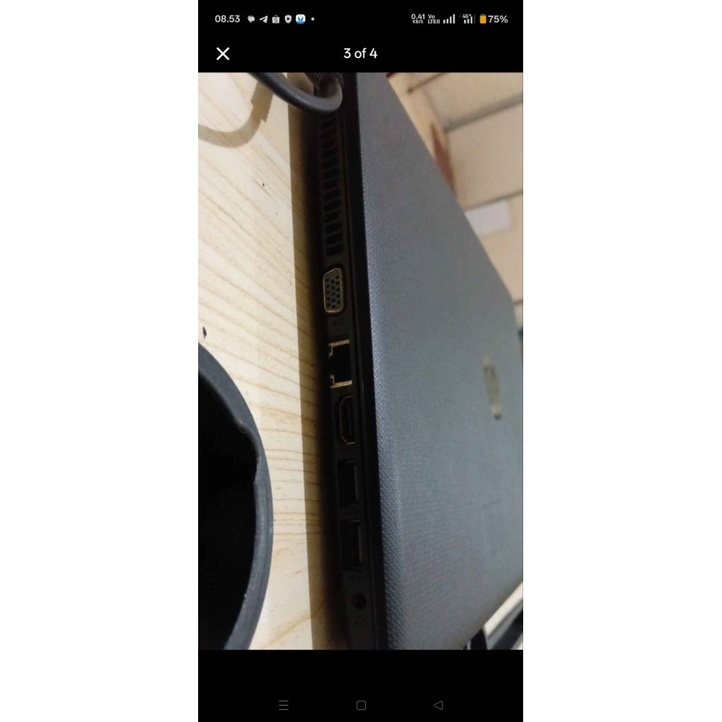 Laptop HP 14S BSOXX PROCESSOR INTEL CELERON N3060