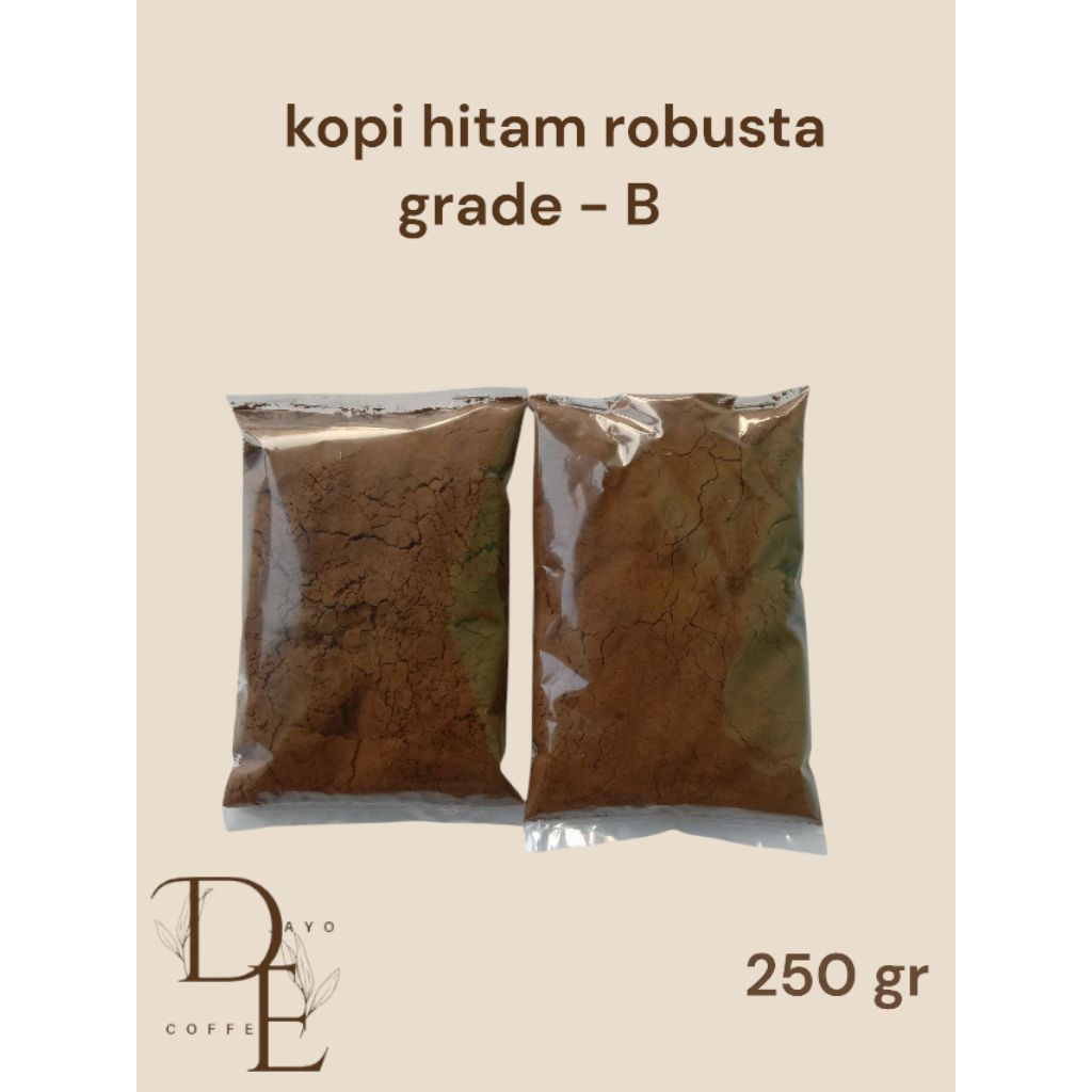 

kopi bubuk asli robusta 250gr