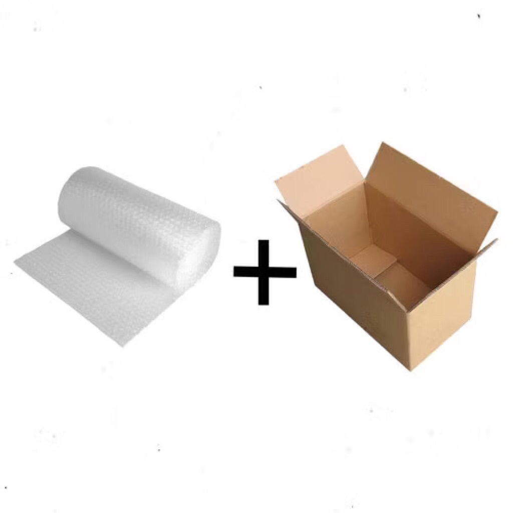 

PACKINGAN TAMBAHAN KARDUS TEBAL DAN BUBBLE WRAP LEBIH AMAN