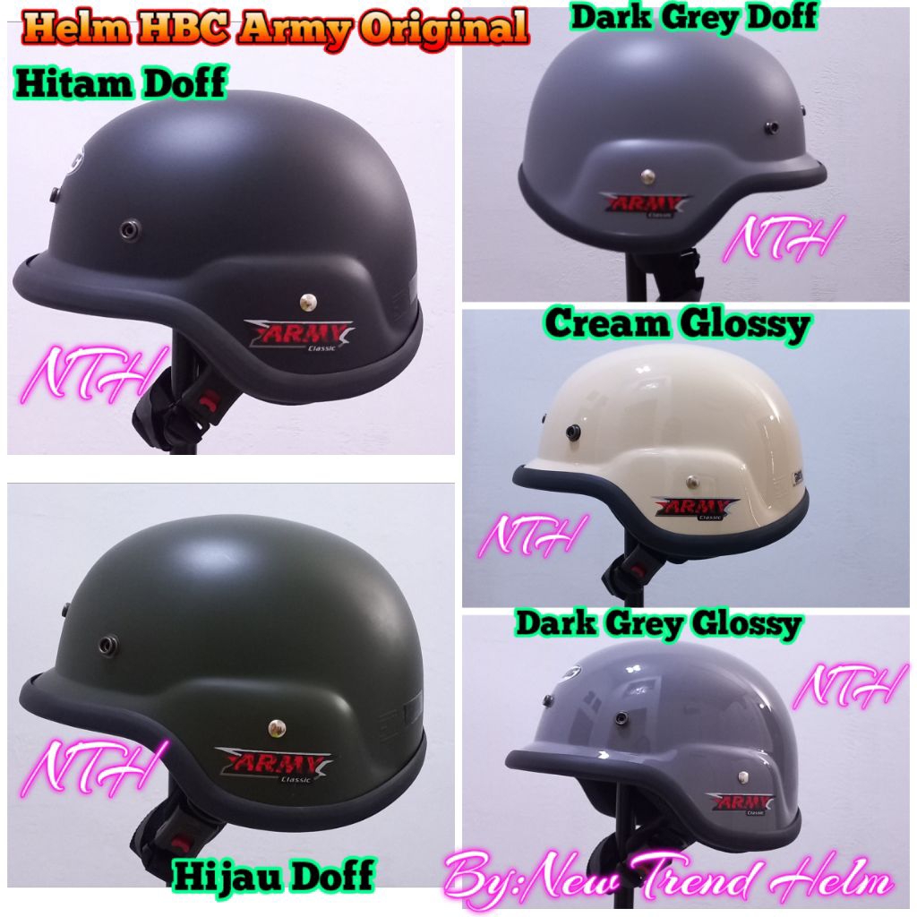 Helm Retro HBC Army original