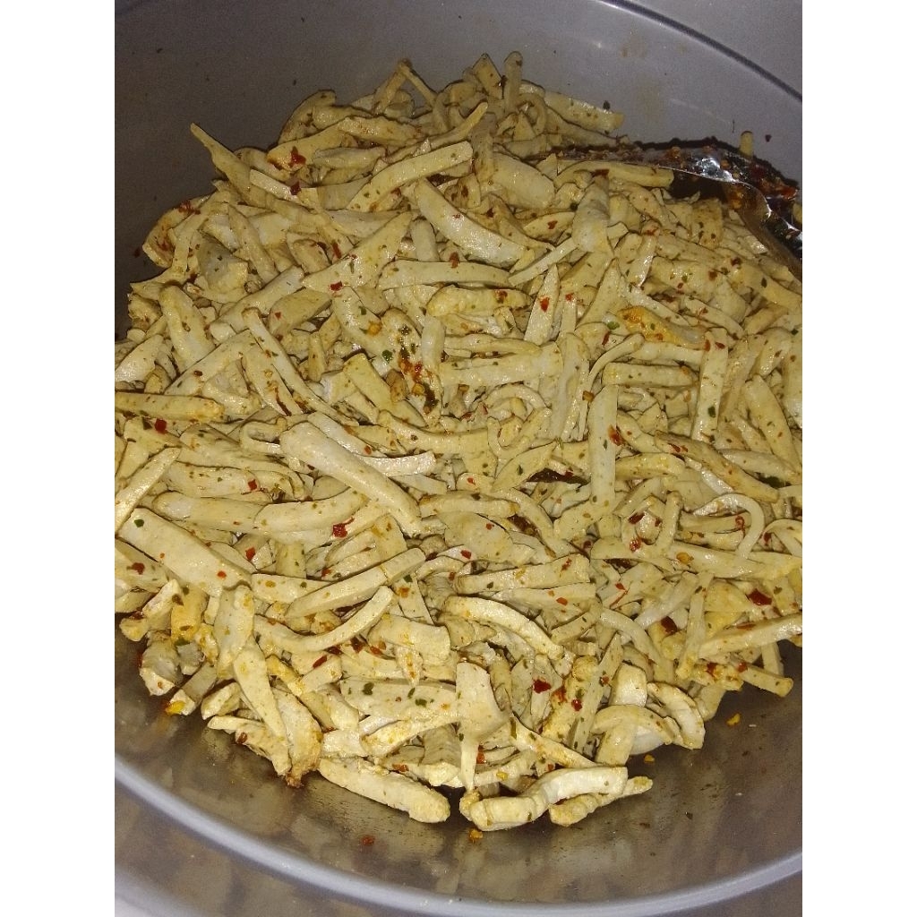 

Basreng pedas daun jeruk