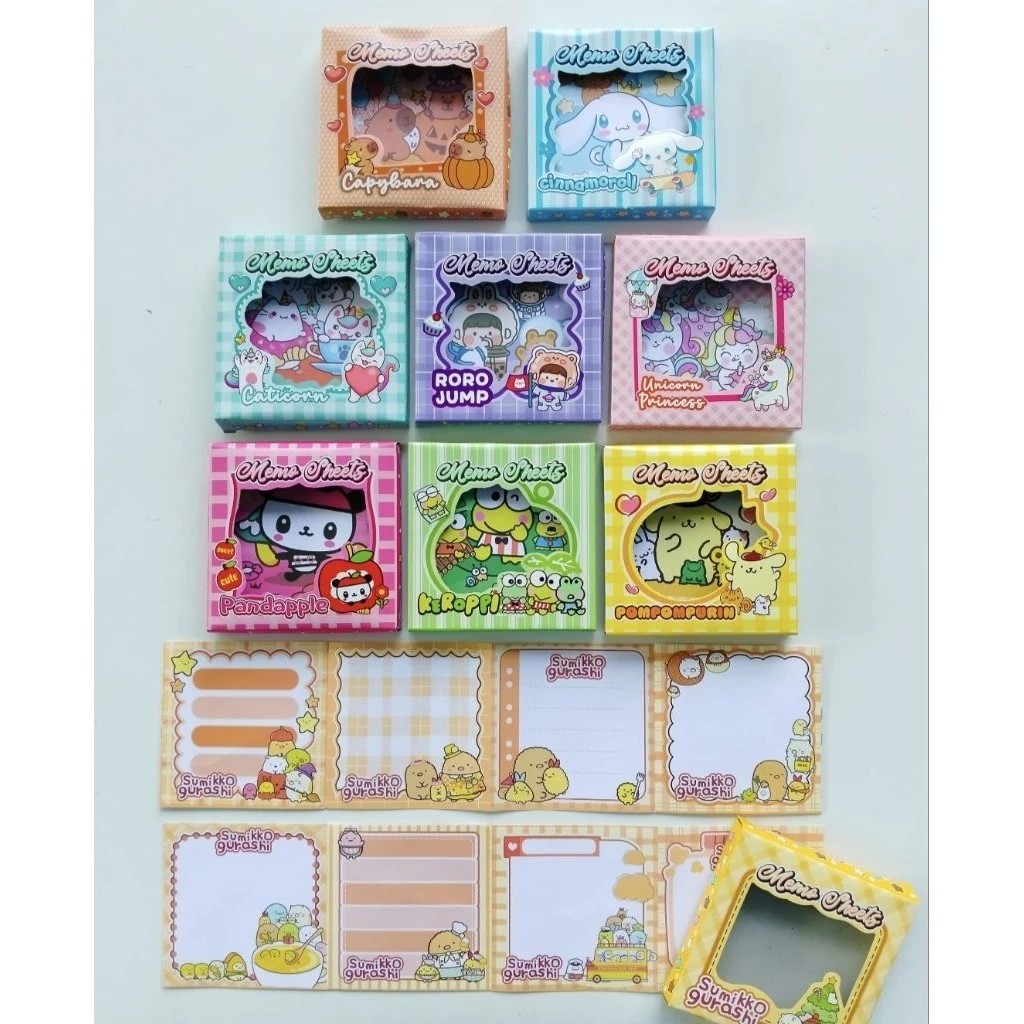 

PEMBELIAN MINIMAL 15RIBU MAINAN MEMO SHEET / MAINANN MEMO SANRIO /MAINAN ANAK MEMO SHEET MOMO