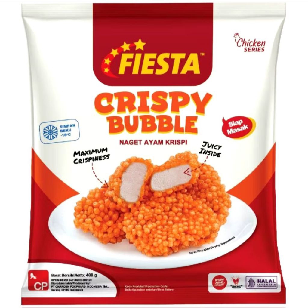 

FIESTA CRISPY BUBBLE 400 GRAM