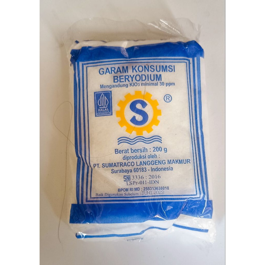 

Garam Halus konsumsi Beryodium 200g