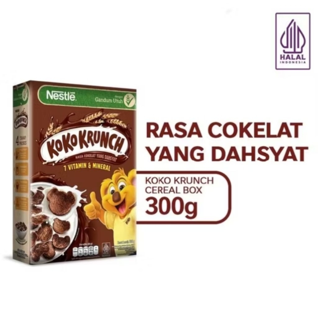 

KOKO KRUNCH sarapan sereal coklat 300 gram