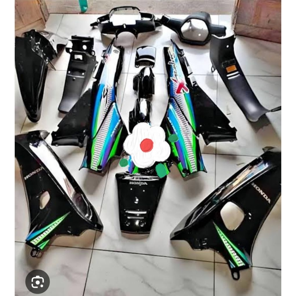 Cover body full set supra x lama & supra fit lama