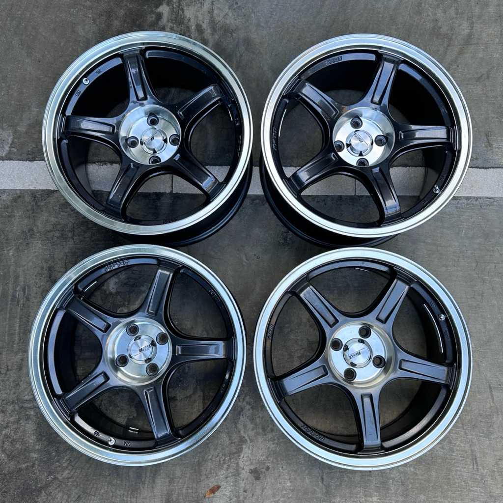 Velg SSR GTX03 R17 4X100 replika raize, rocky, yaris, jazz dll