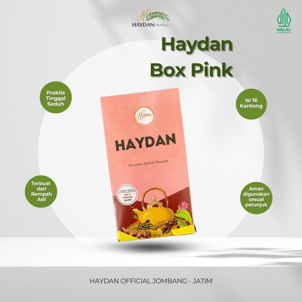 

Minuman Teh SR Haydan isi 16 kantong - 16x Minum