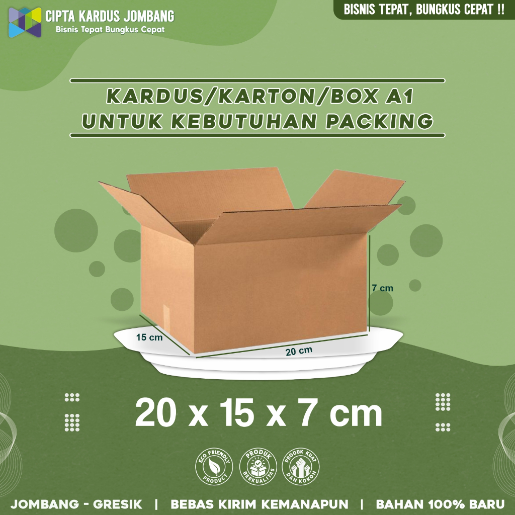 Kardus Packing 20x15x7 | Box packing | Karton Packing