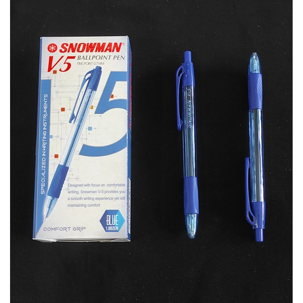 

Snowman Pulpen V5 Biru(Perlusin)
