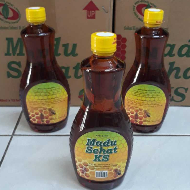 

Madu Sehat KS 640 gr Madu Murni Klinik Sehat 100% Asli