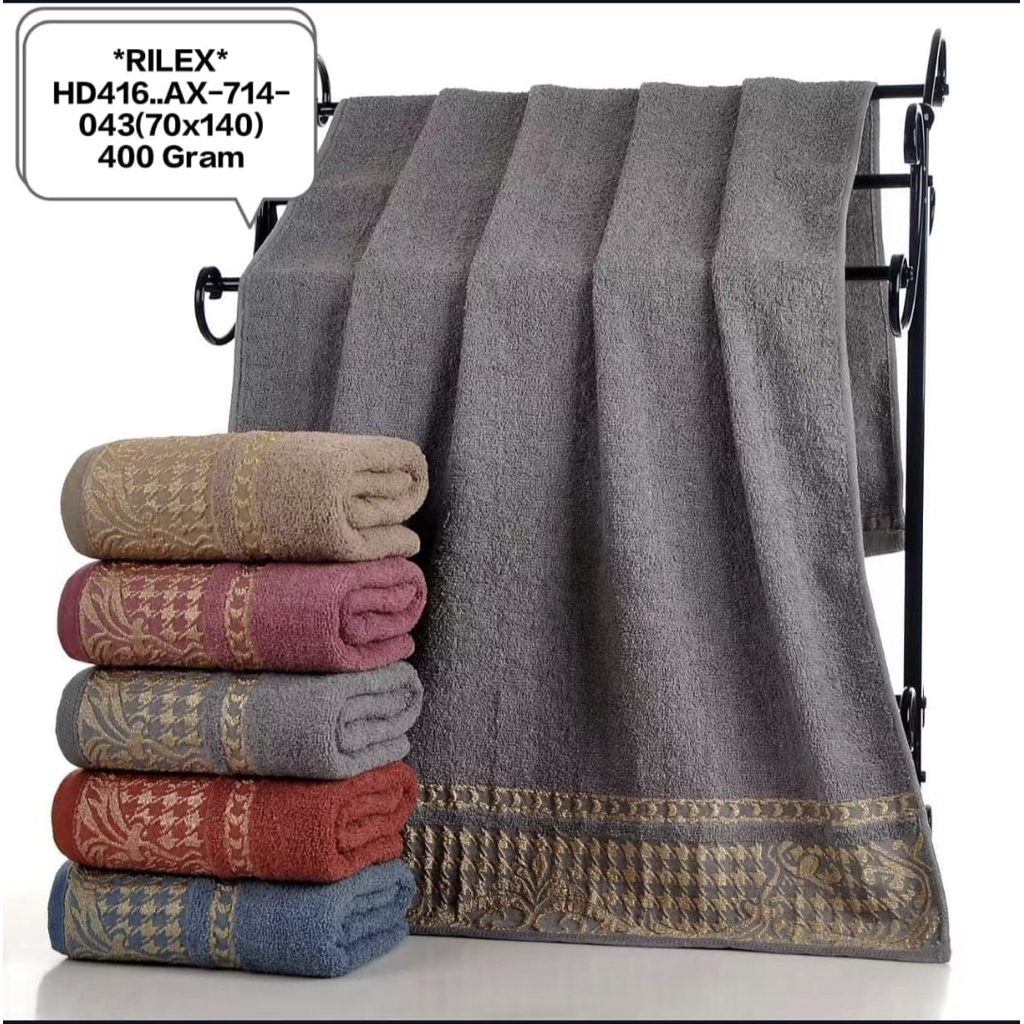 Handuk Mandi/Handuk rilex 70x140/Handuk Katun Tebal
