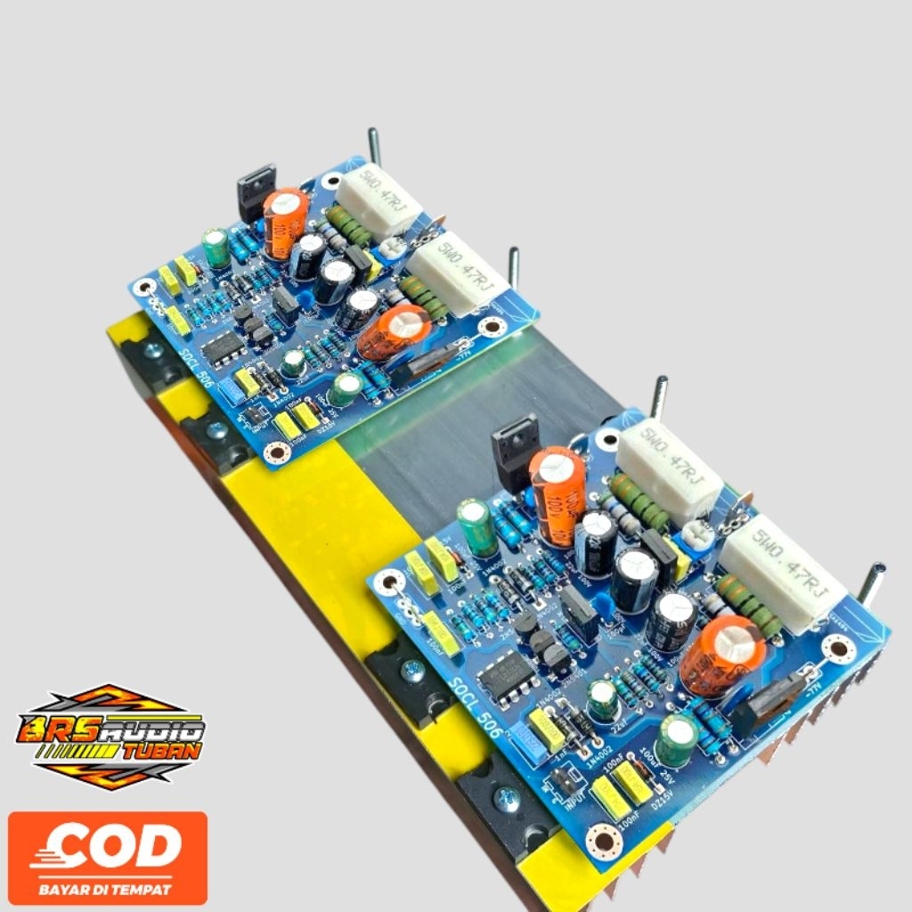 Kit Driver Stereo SOCL 506 Dobel Layer Siap Pakai Modif Balap